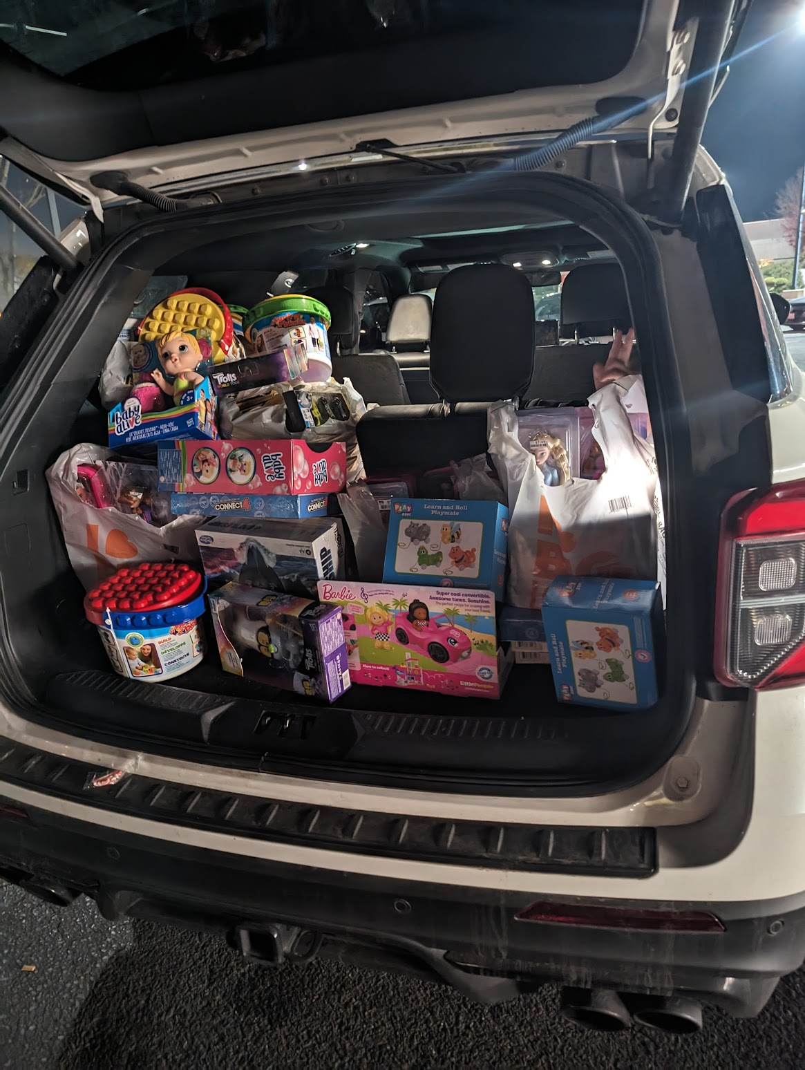 Photos from the 2023 toy drive